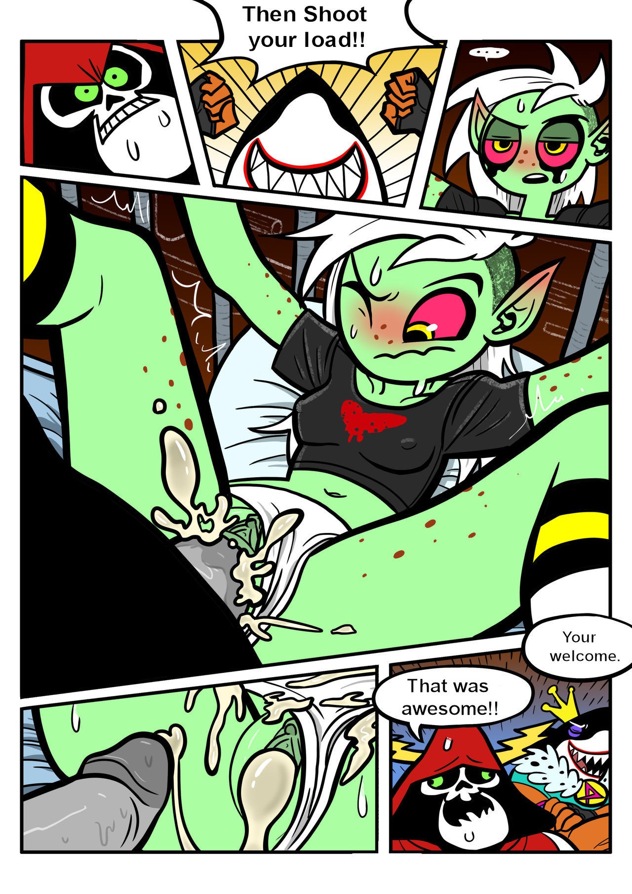 Dominator's Double Date!! porn comic picture 7