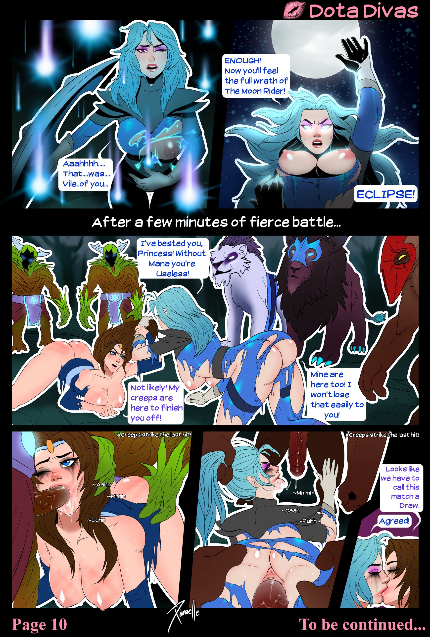 Dota Divas porn comic picture 10