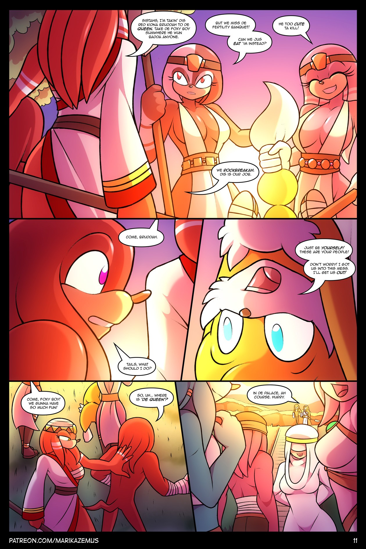 Echidna Nights porn comic picture 11