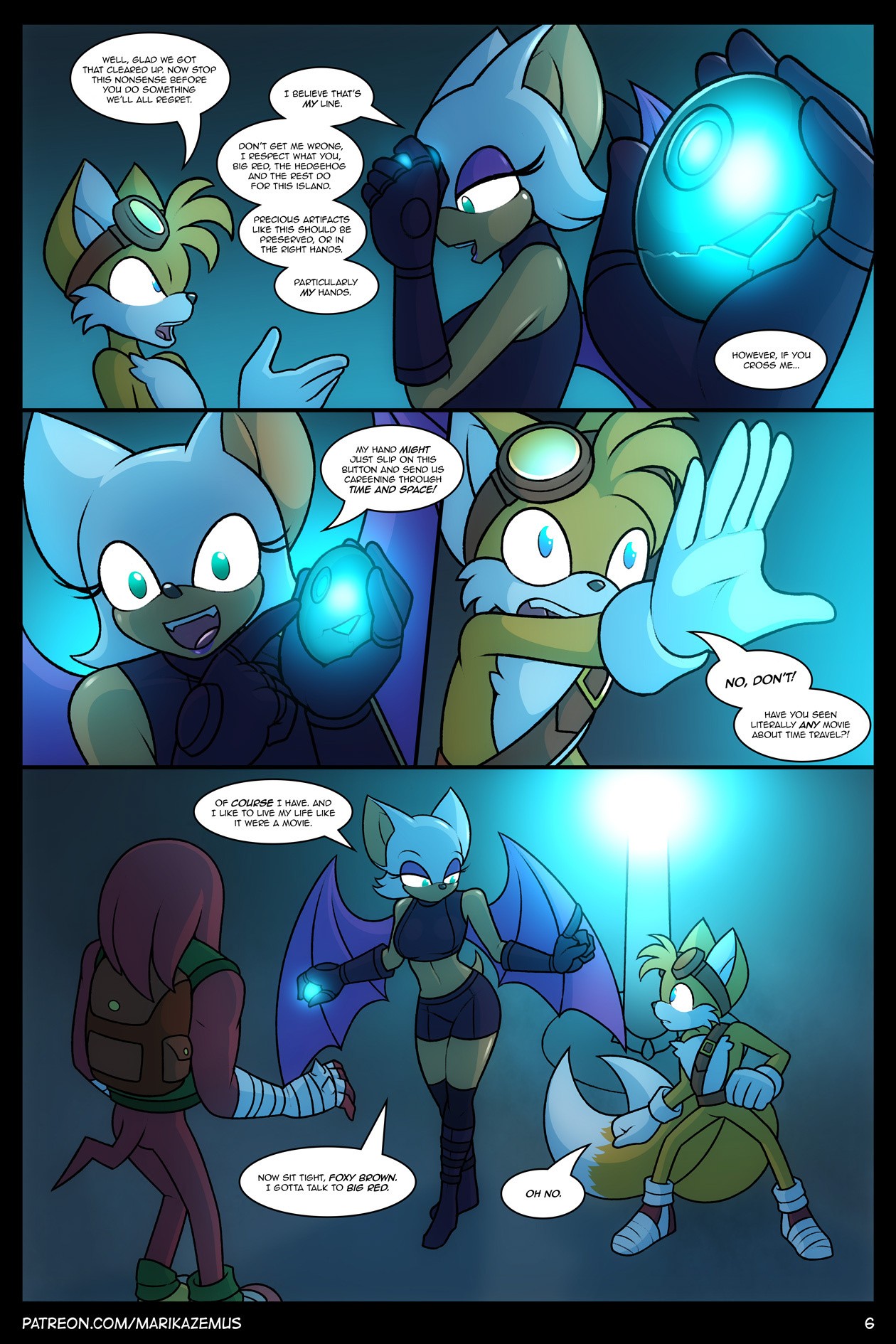 Echidna Nights porn comic picture 6