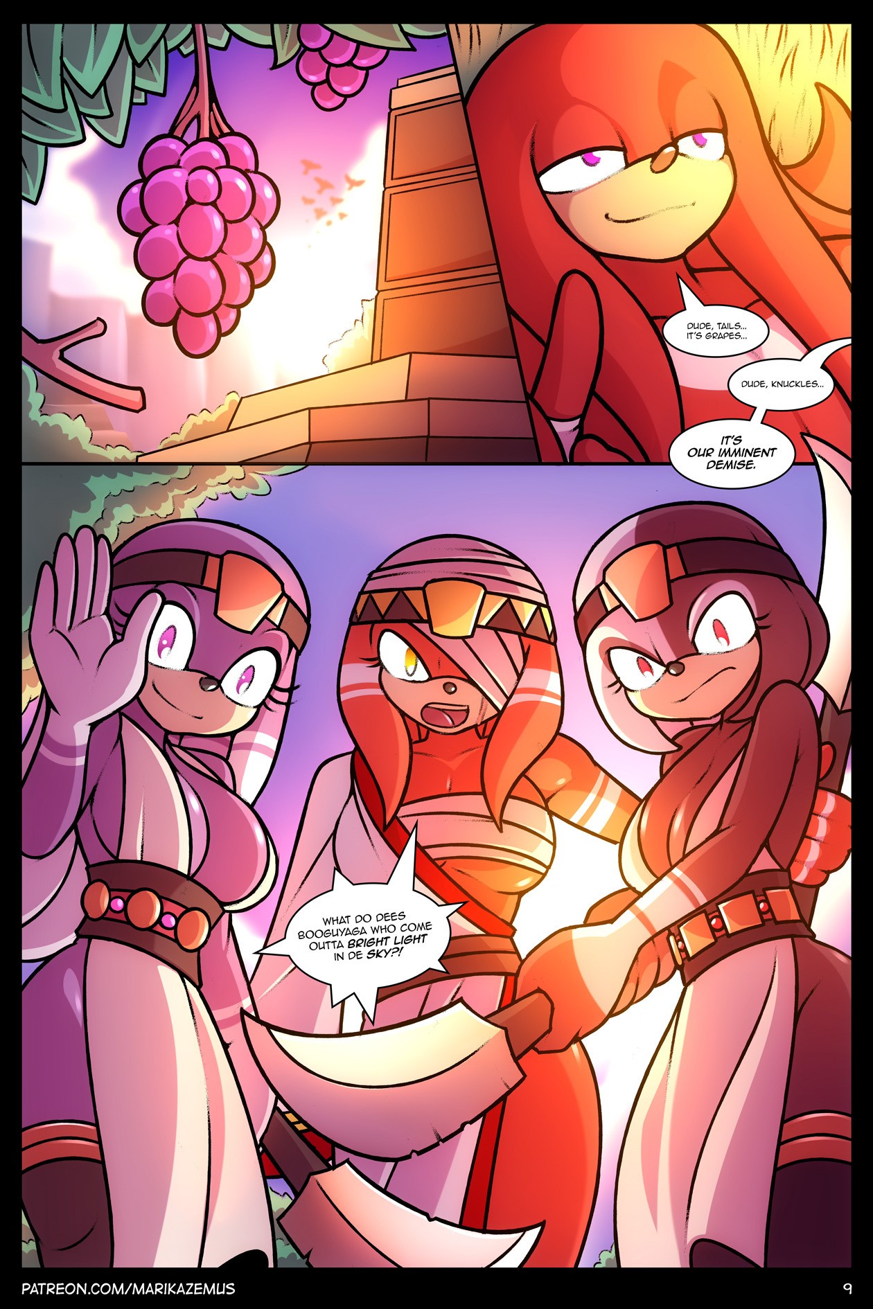 Echidna Nights porn comic picture 9