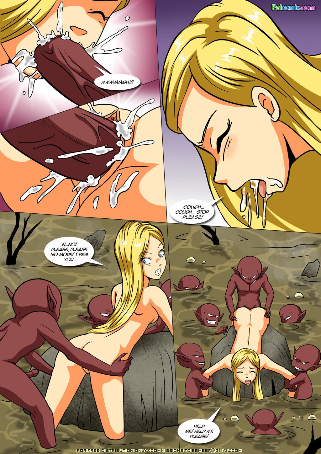 Enslaved Guardians porn comic picture 28