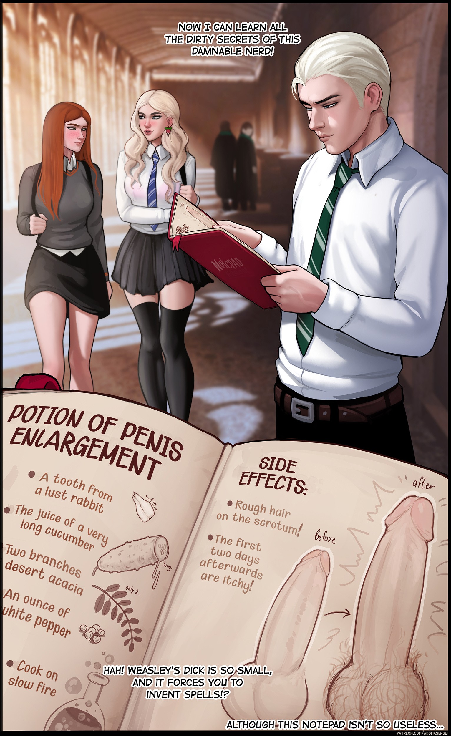 Extra Lesson porn comic picture 5