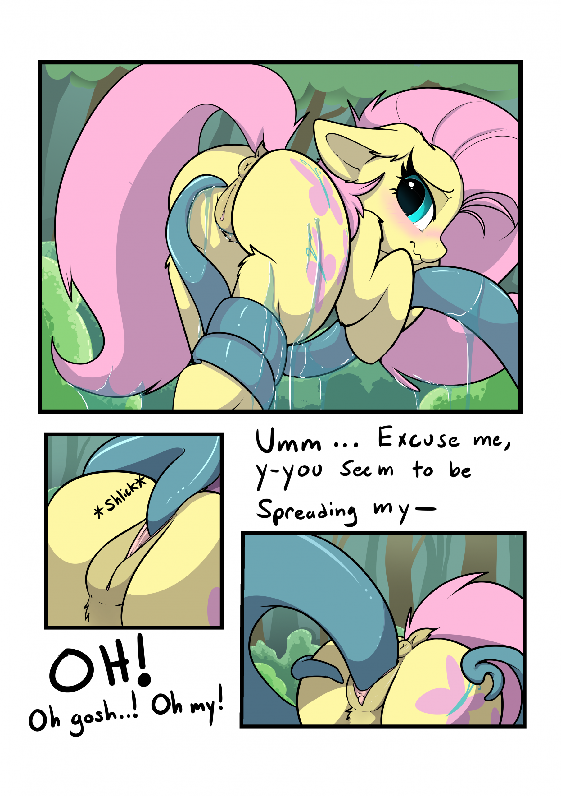 Fluttershy Comic porn comic picture 4