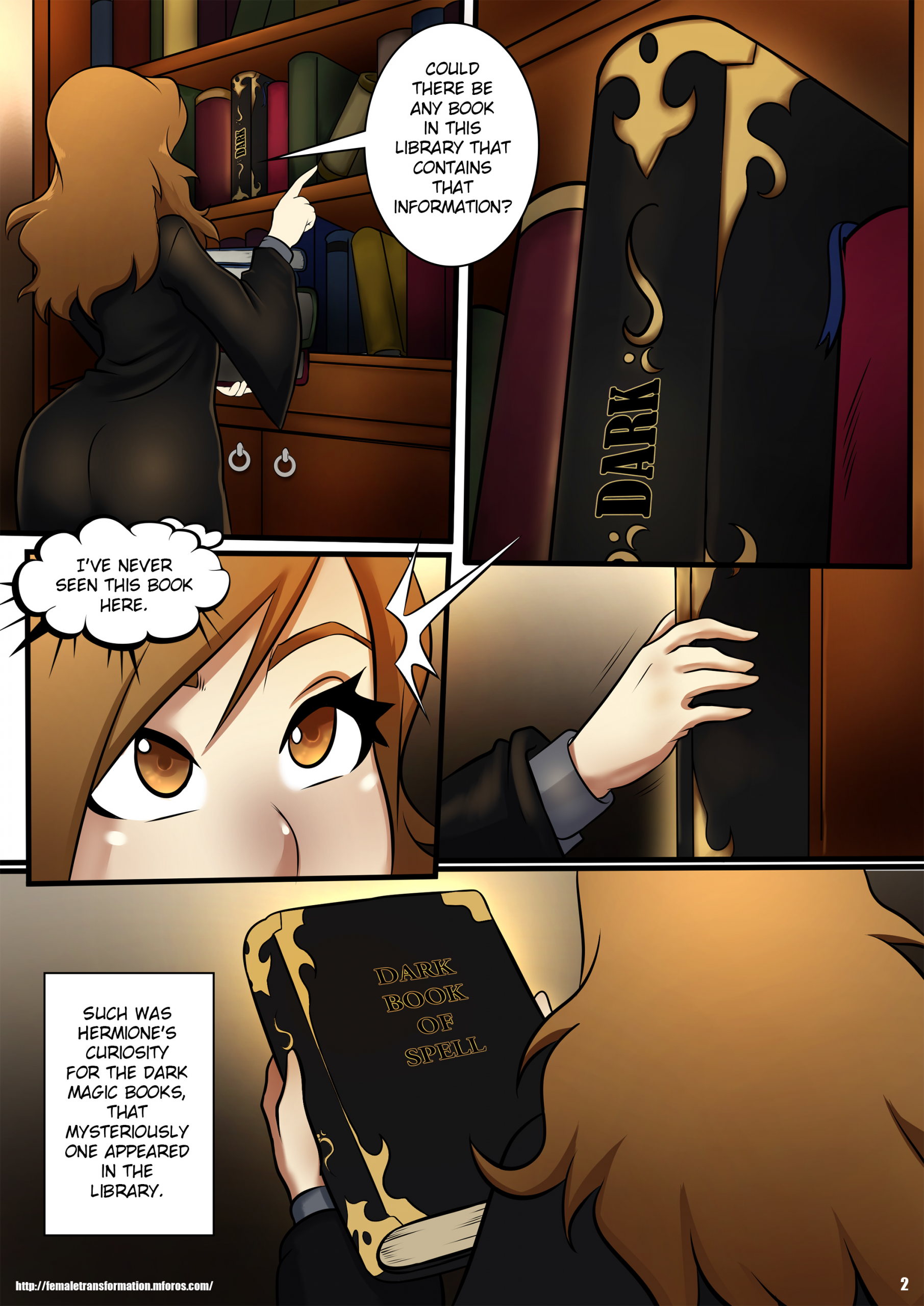 Forbidden Spells - Harry Potter porn comic picture 3