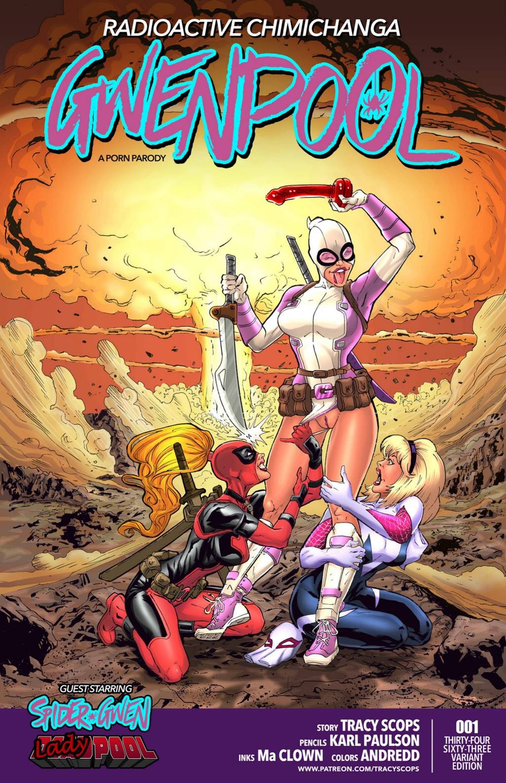 Gwenpool - Radioactive Chimichanga porn comic picture 1