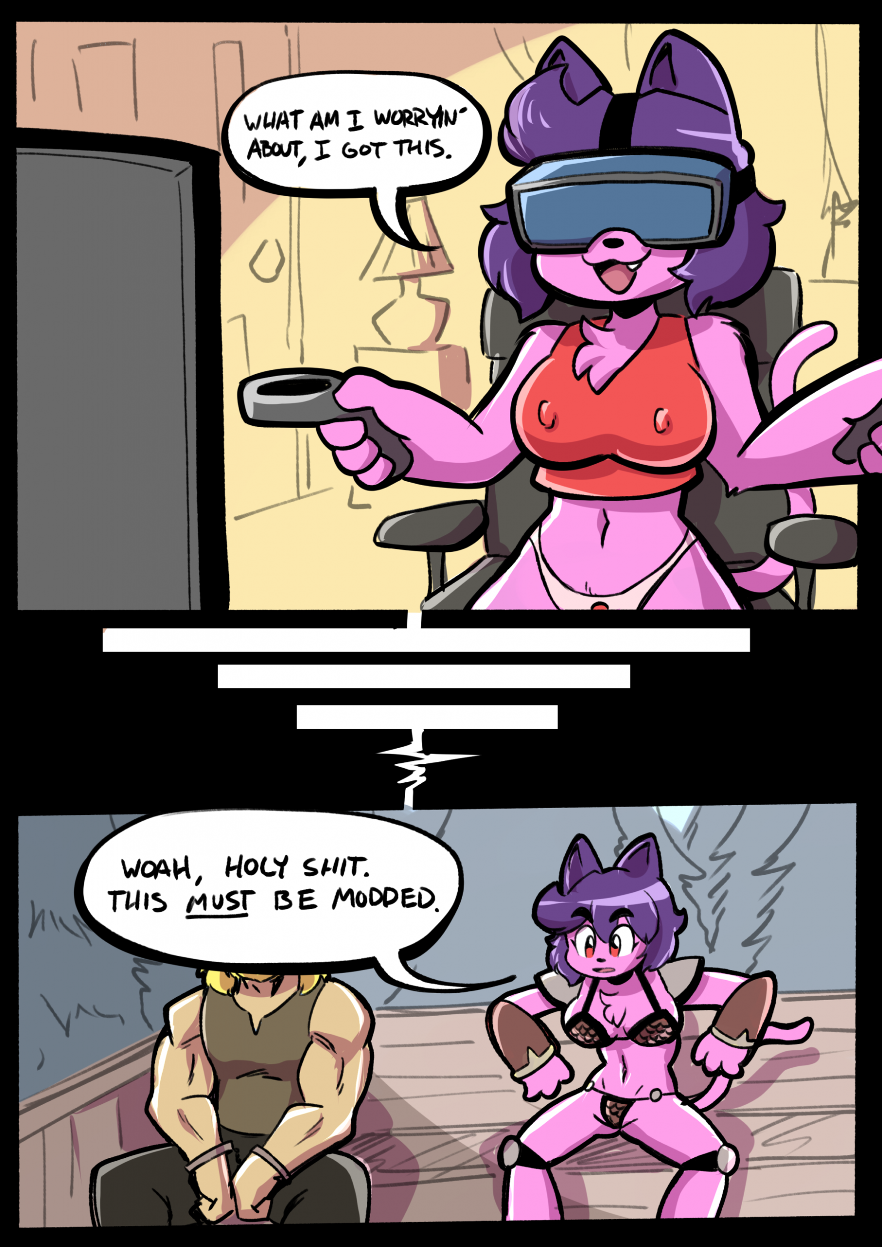 Hardcore Gaming porn comic picture 5