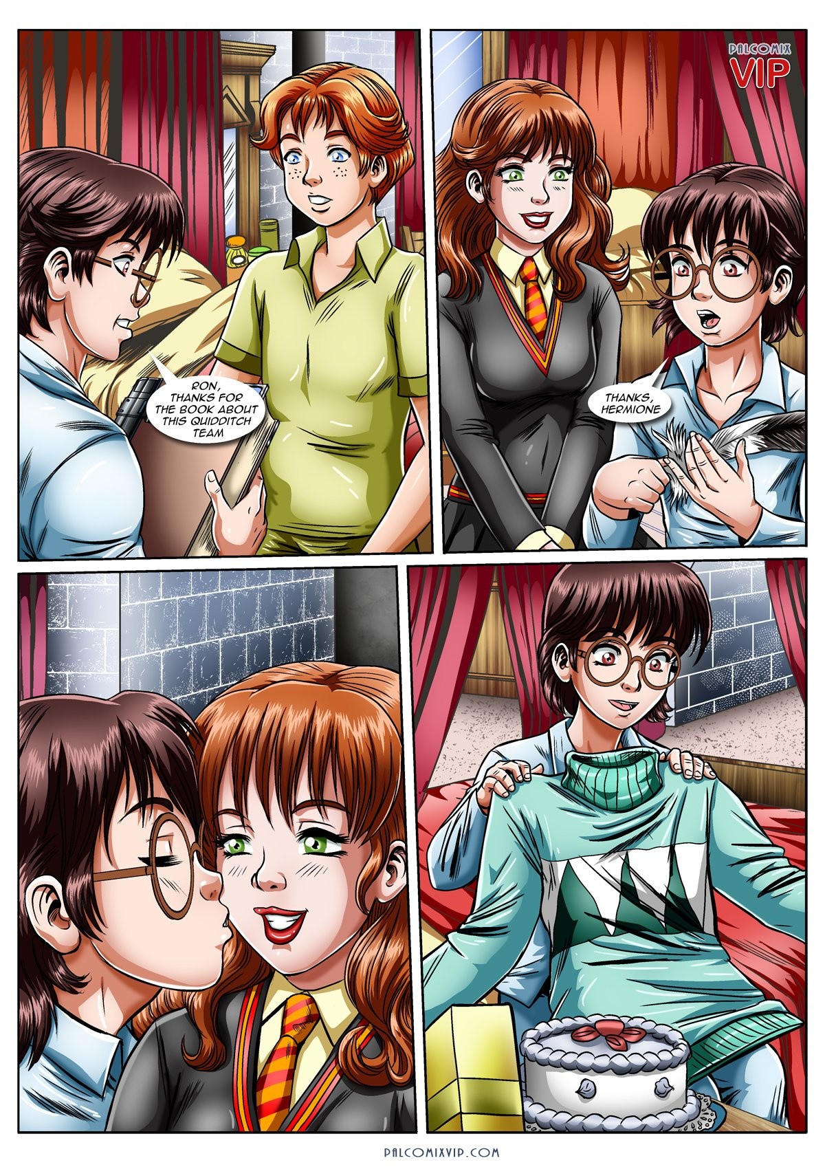 Hermione's Punishment porn comic picture 4