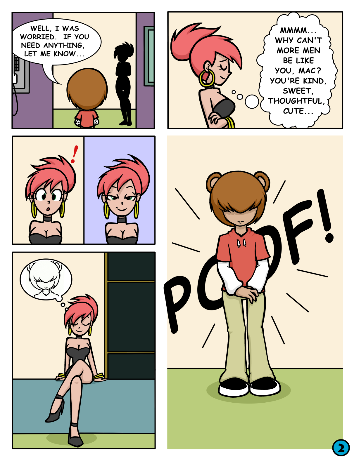 Imaginary lover porn comic picture 3