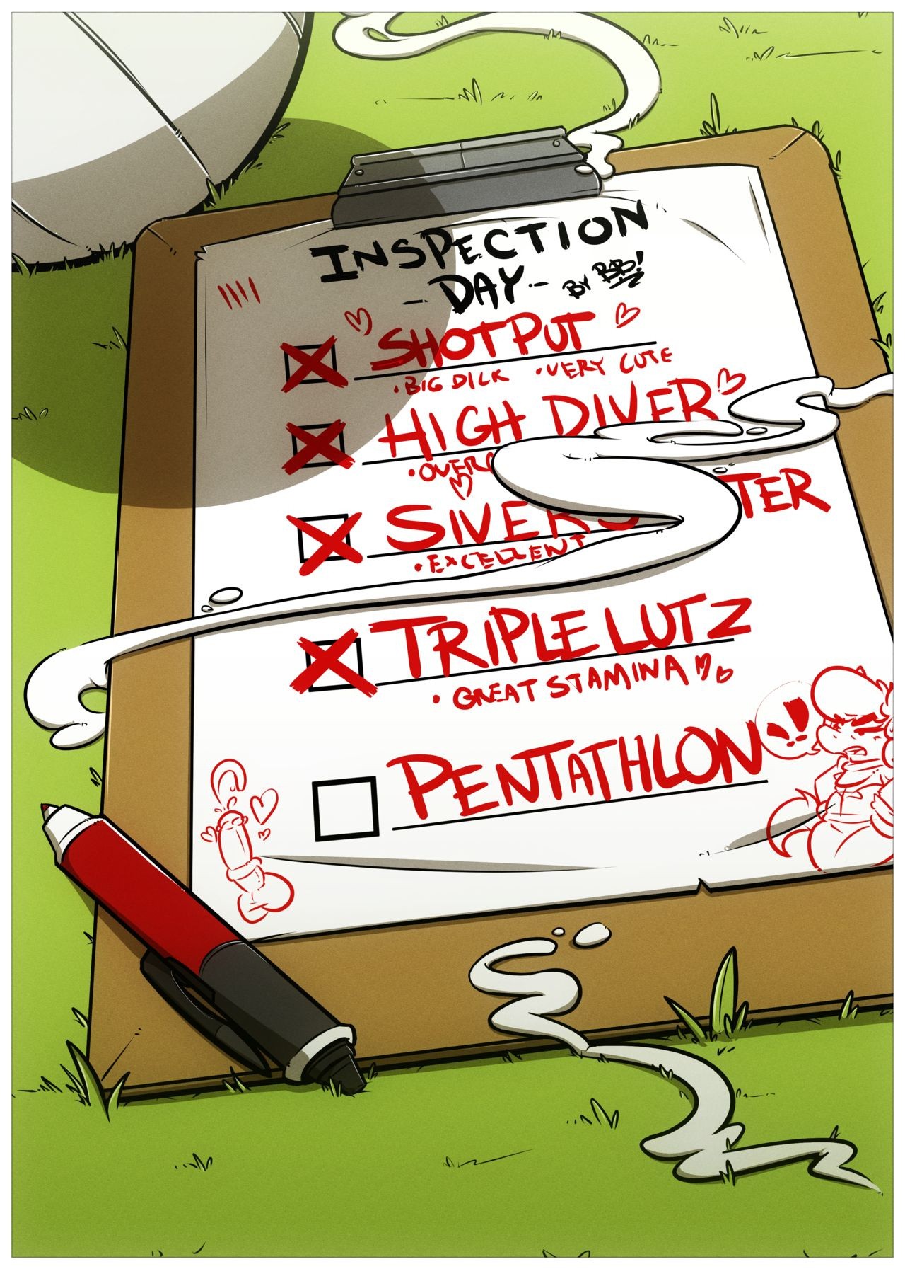 Inspection Day porn comic picture 1