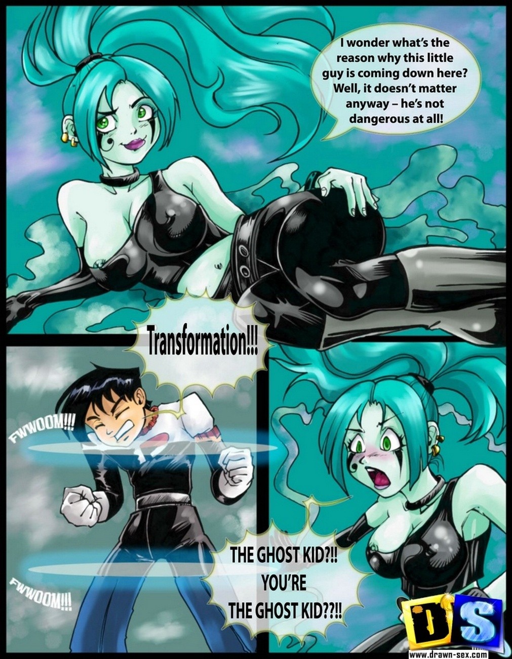 Jazz Phantom - The Ghost-Catcher Dildo porn comic picture 4