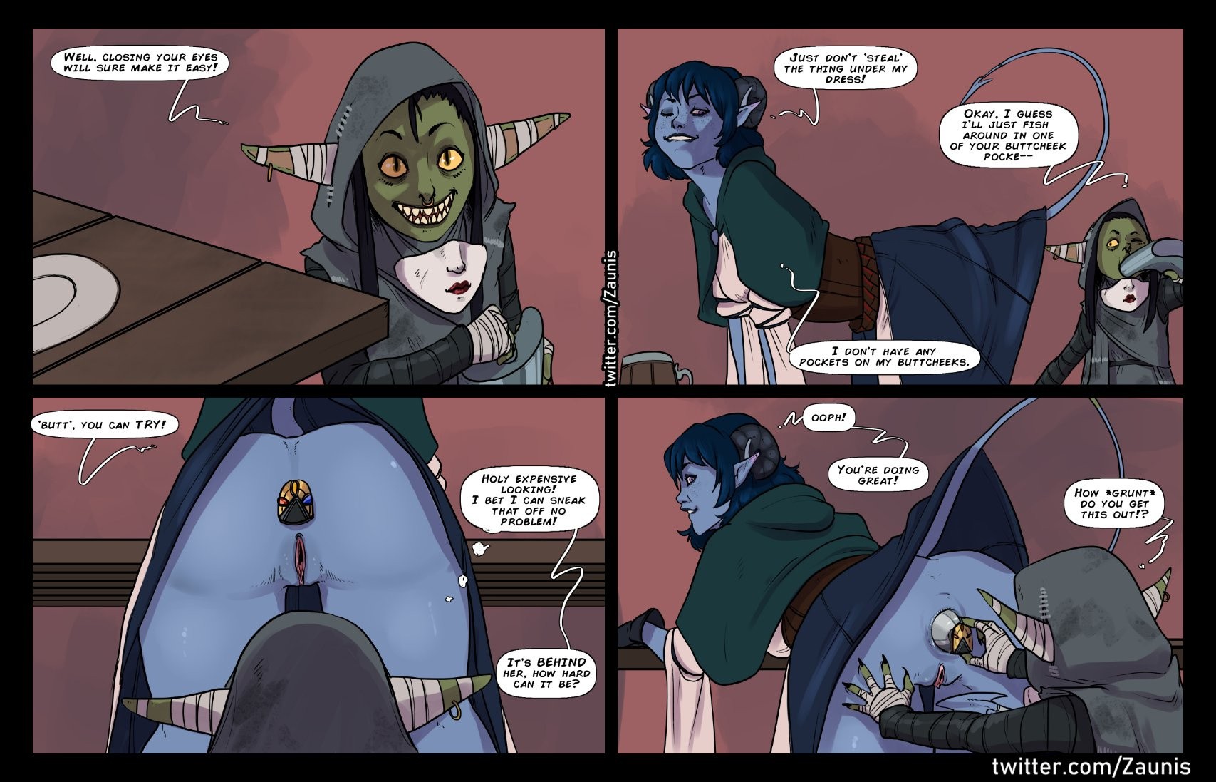 Jester Gets Around porn comic picture 5