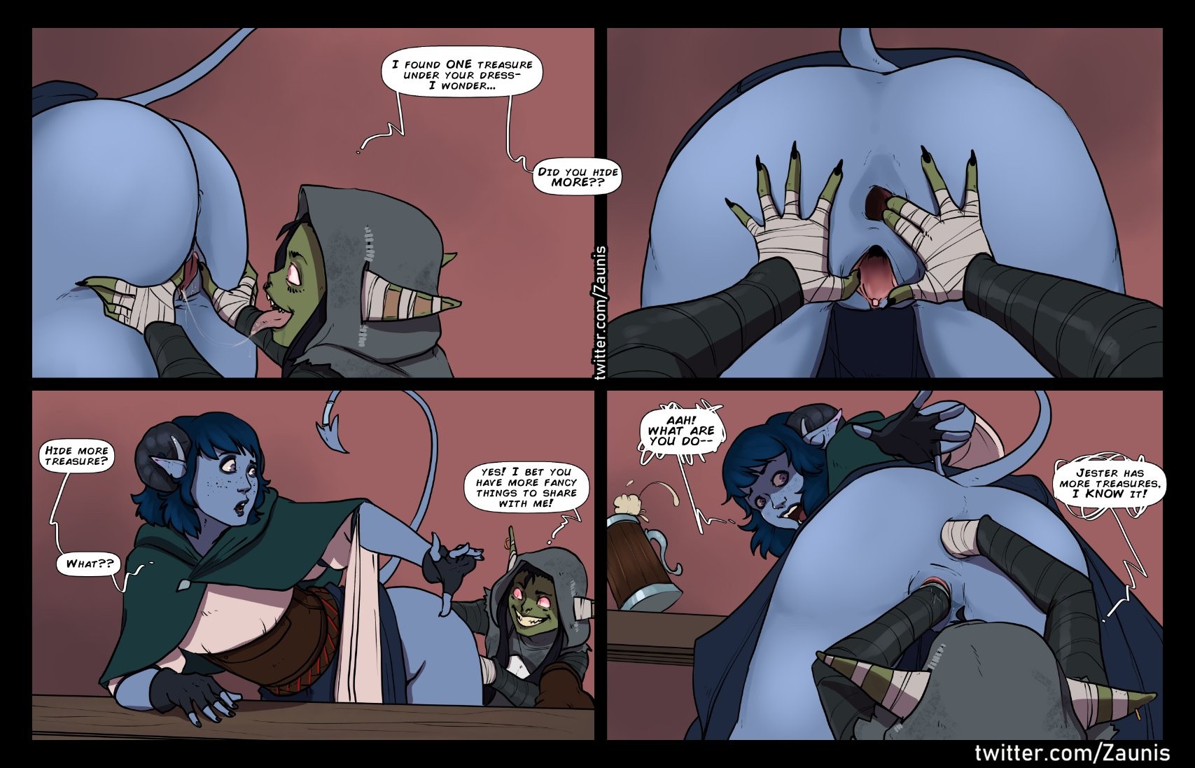 Jester Gets Around porn comic picture 7