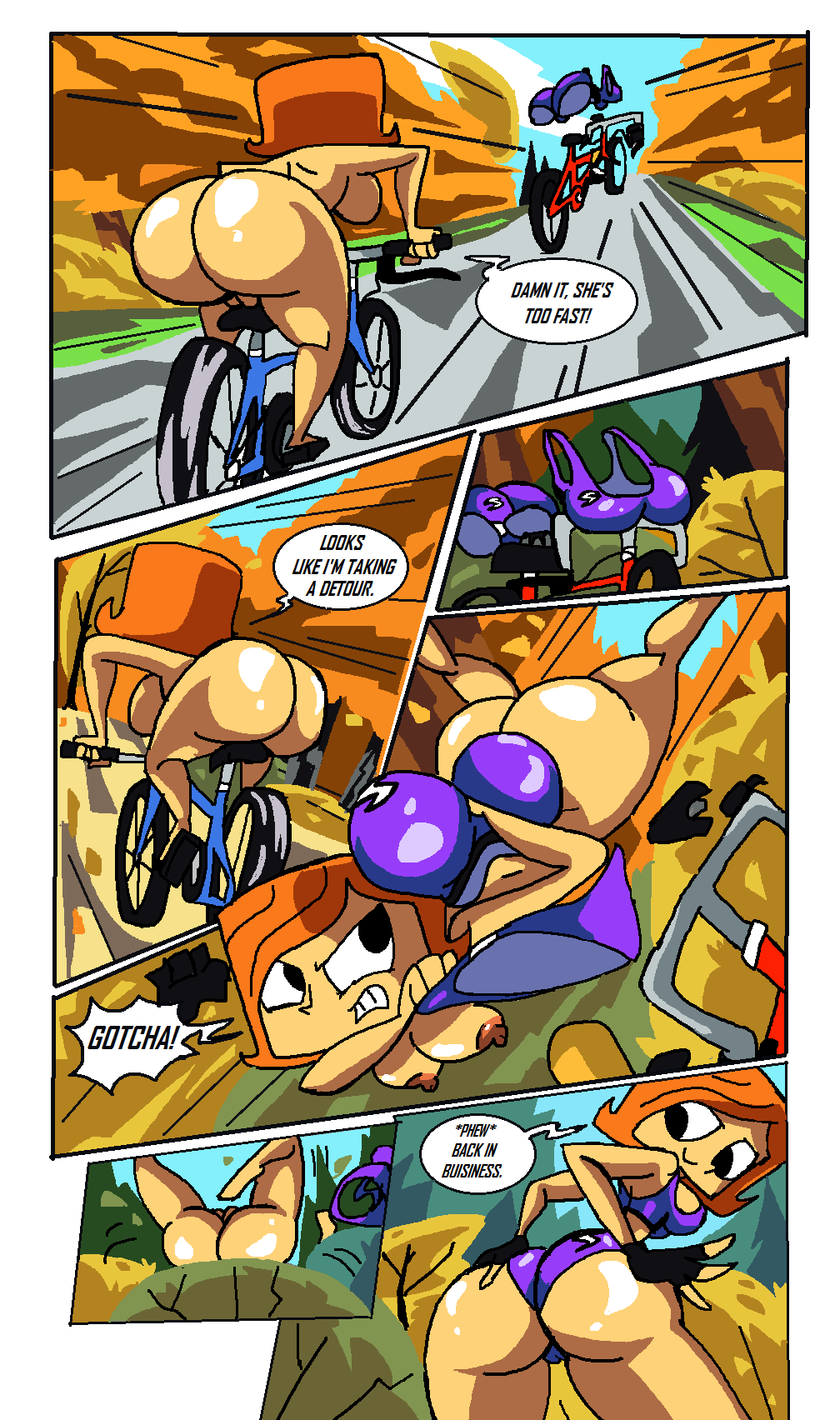 Joy Ride porn comic picture 4