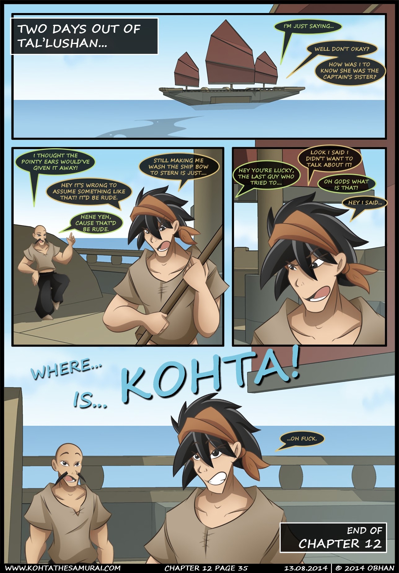 Kohta The Samurai 11-15 porn comic picture 85