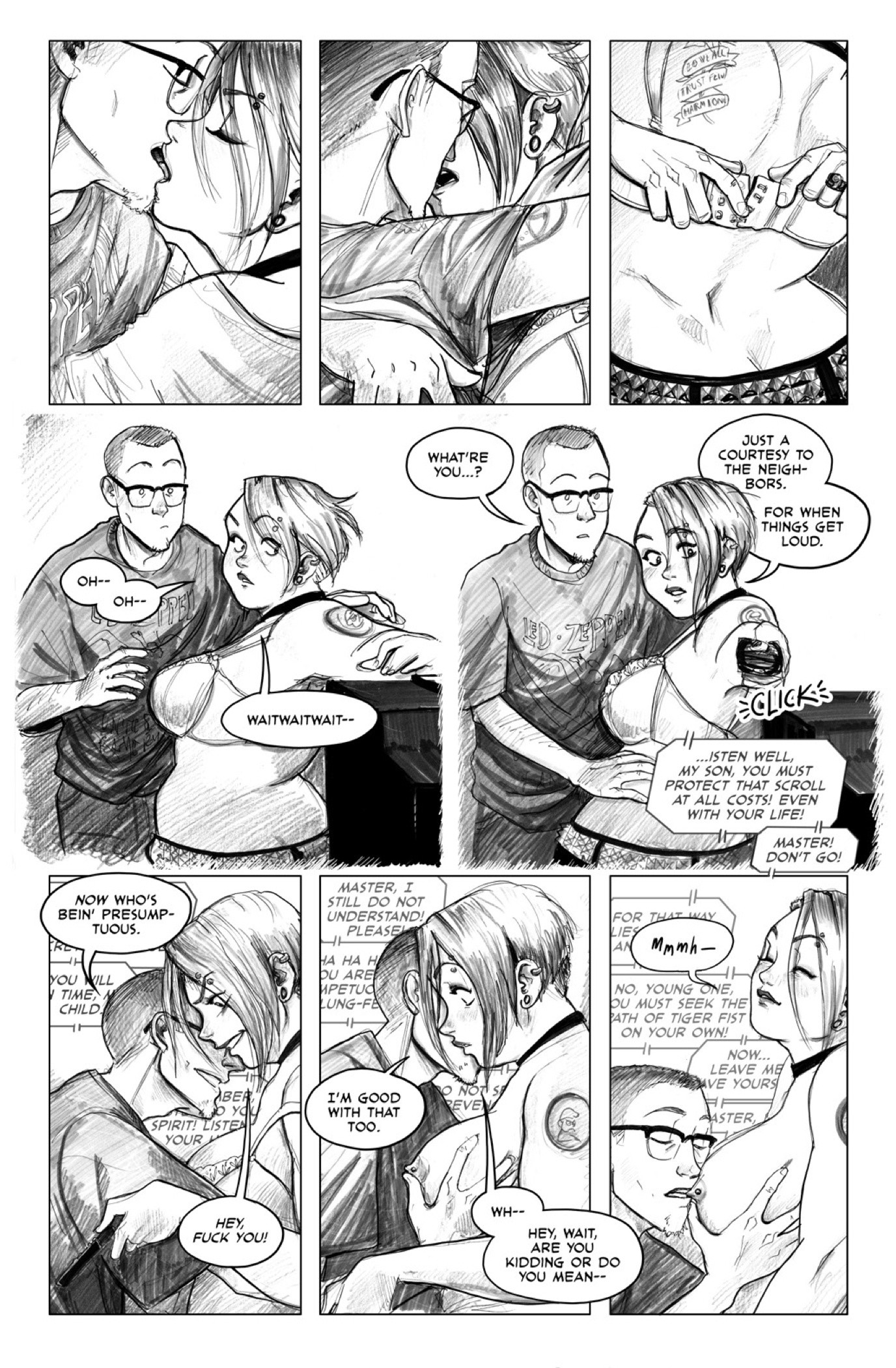 Kung Fu Hustlers porn comic picture 12