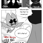 Little Bat Training porn comic picture 1