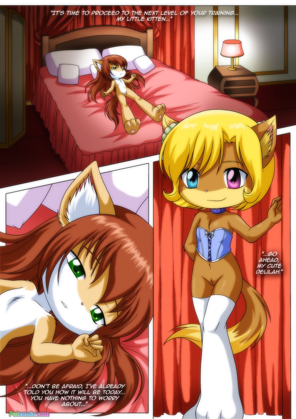 Little Tails 4: Cherry Blossom Girl porn comic picture 2
