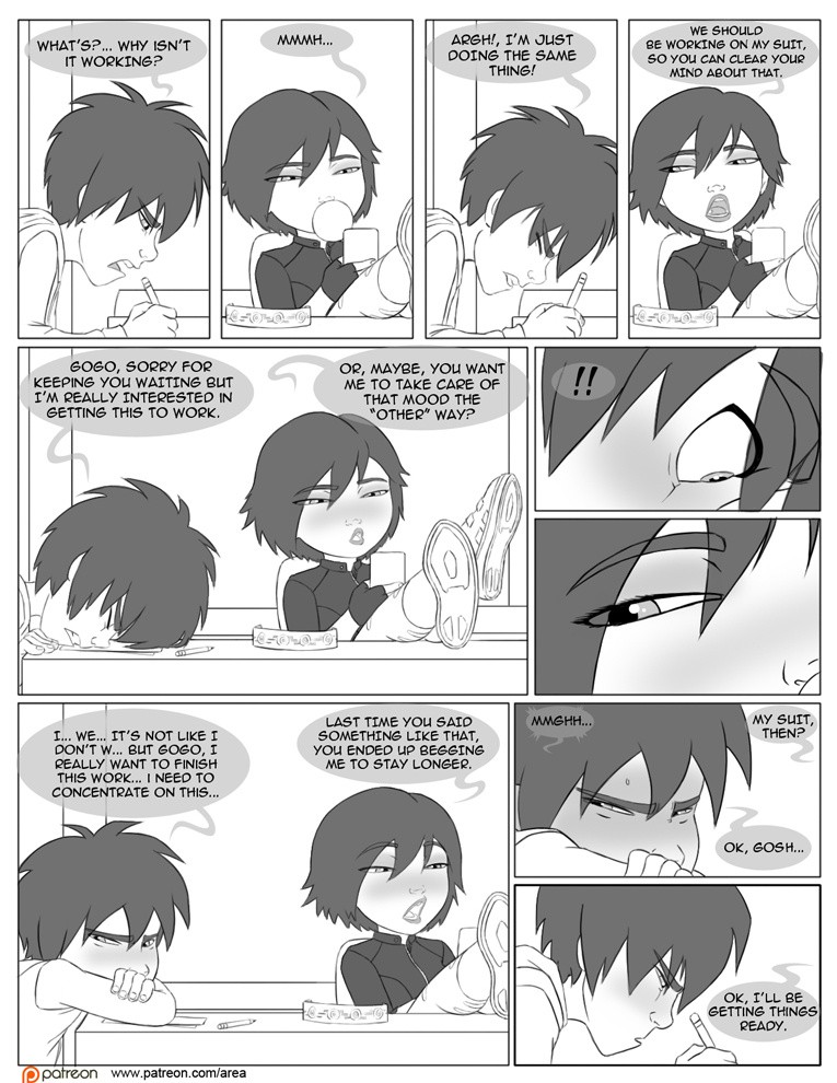 Love Crafting - Big Hero 6 porn comic picture 4