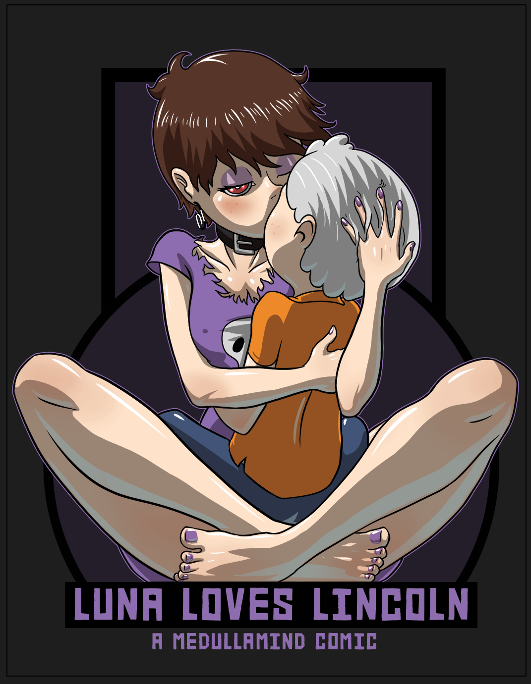 Luna loves Lincoln porn comic picture 1