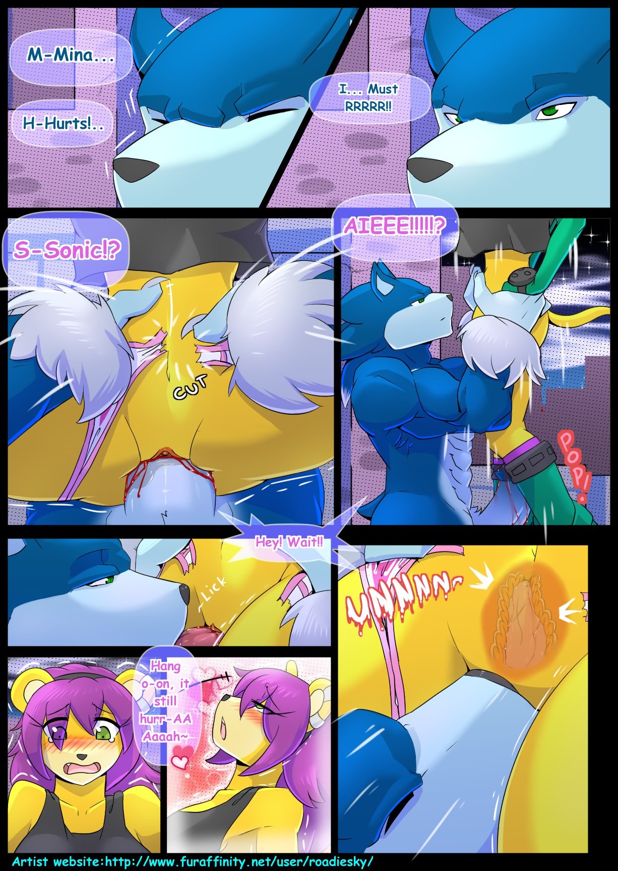 Mina Unleashed porn comic picture 5