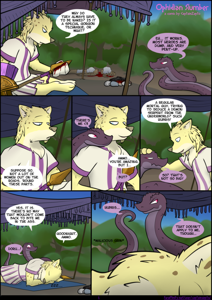 Ophidian Slumber porn comic picture 1