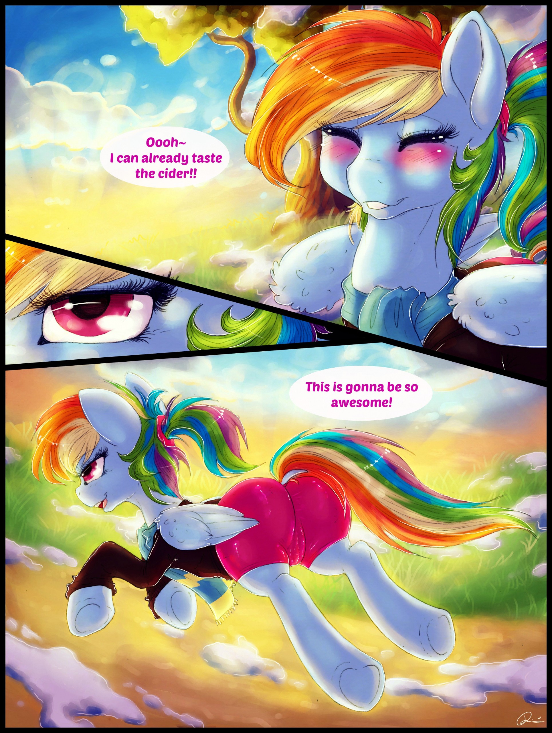 Over a Barrel porn comic picture 2