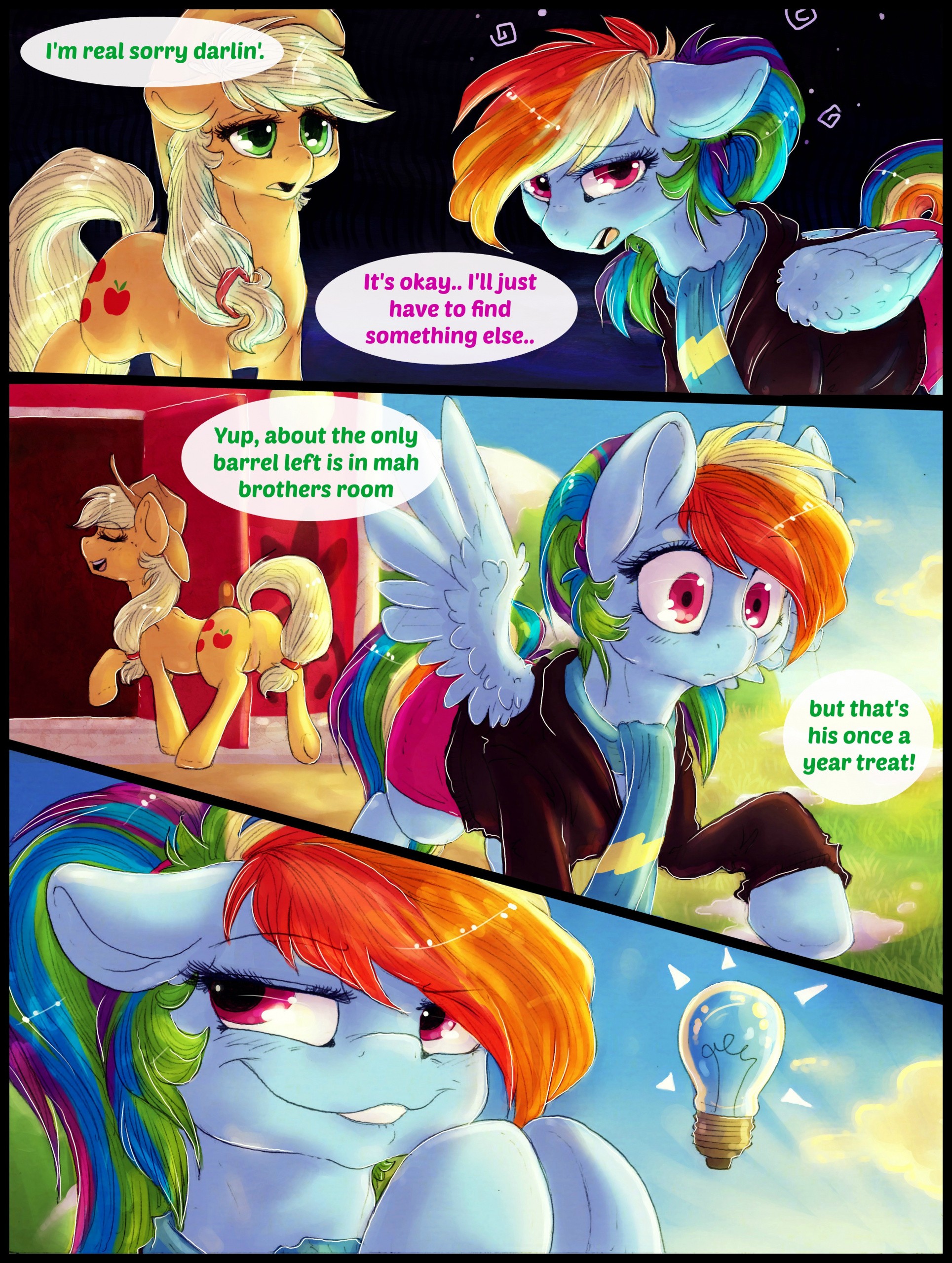 Over a Barrel porn comic picture 6