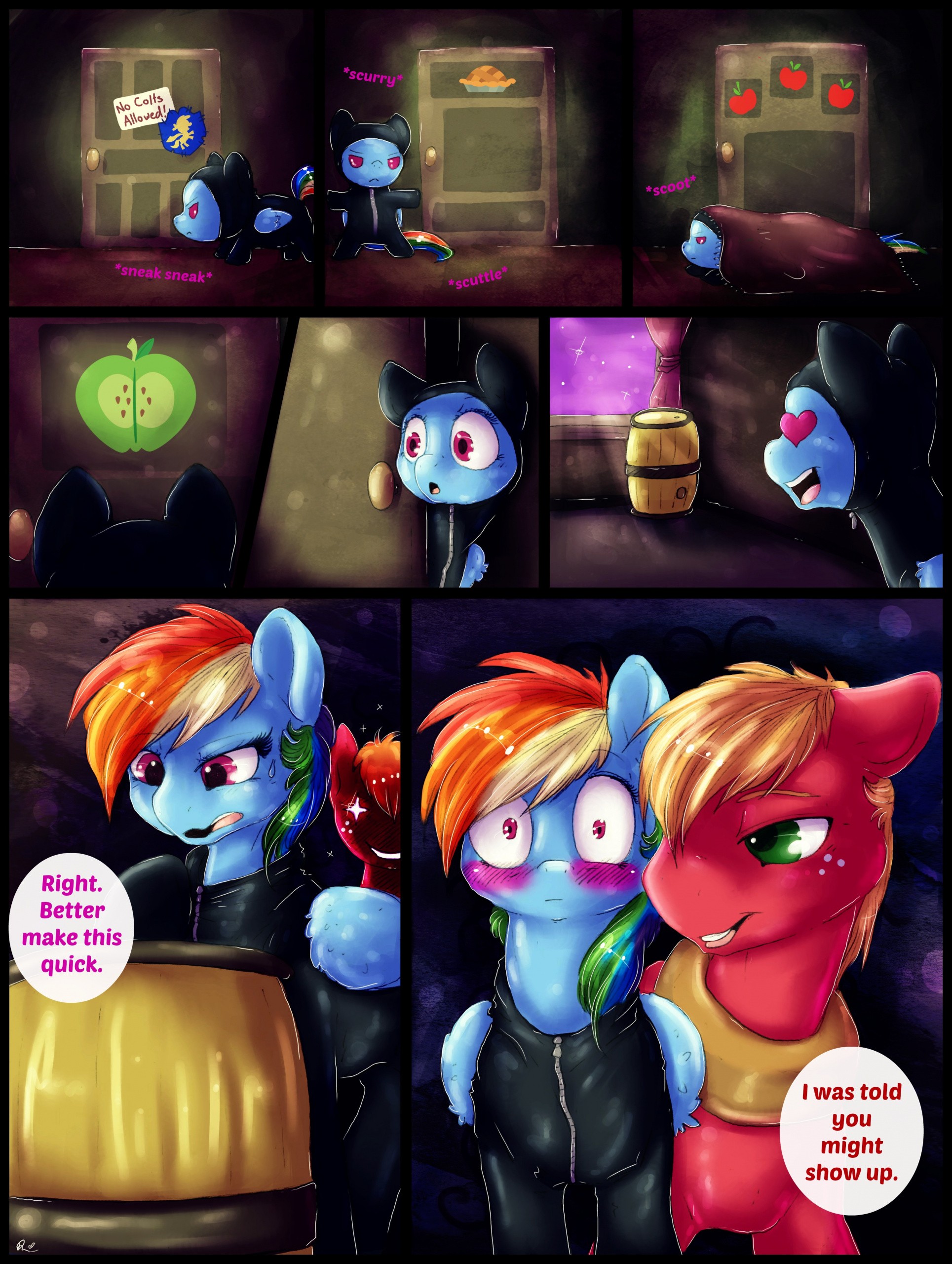 Over a Barrel porn comic picture 8