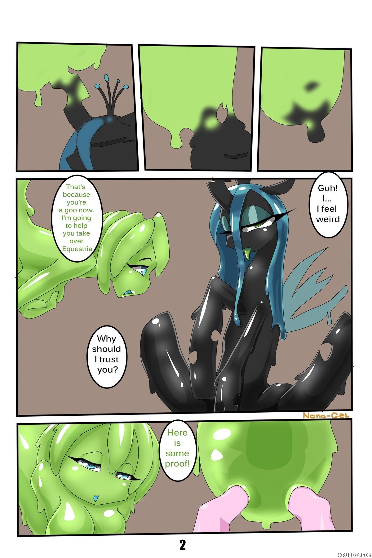 Pony Goo porn comic picture 2