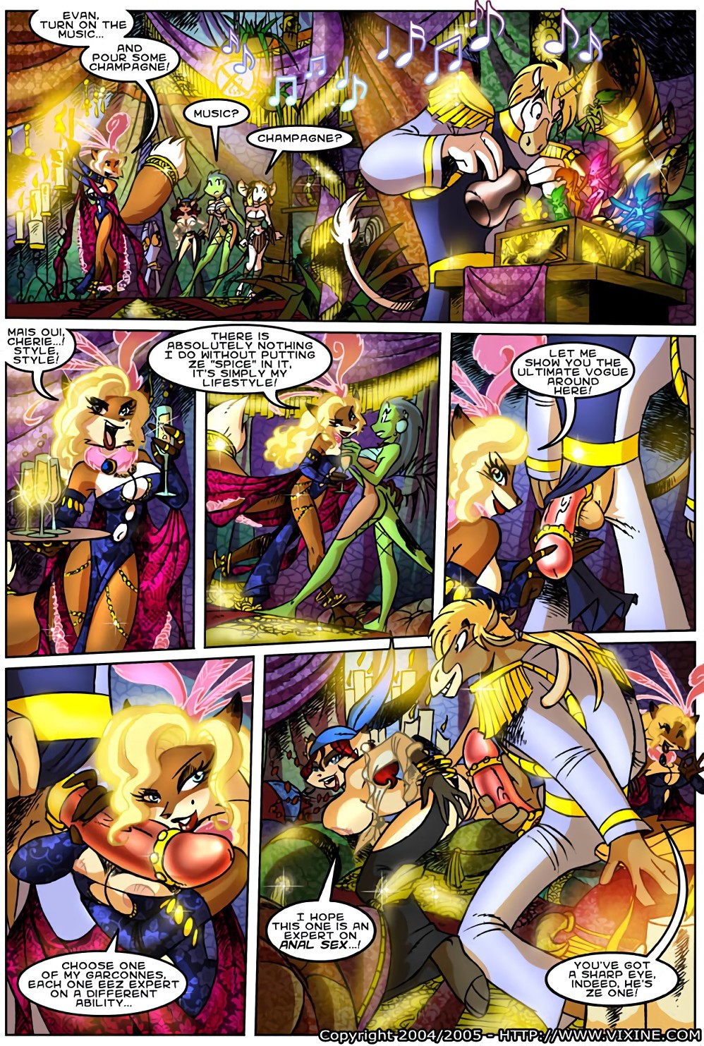 Quest For Fun 3 porn comic picture 9