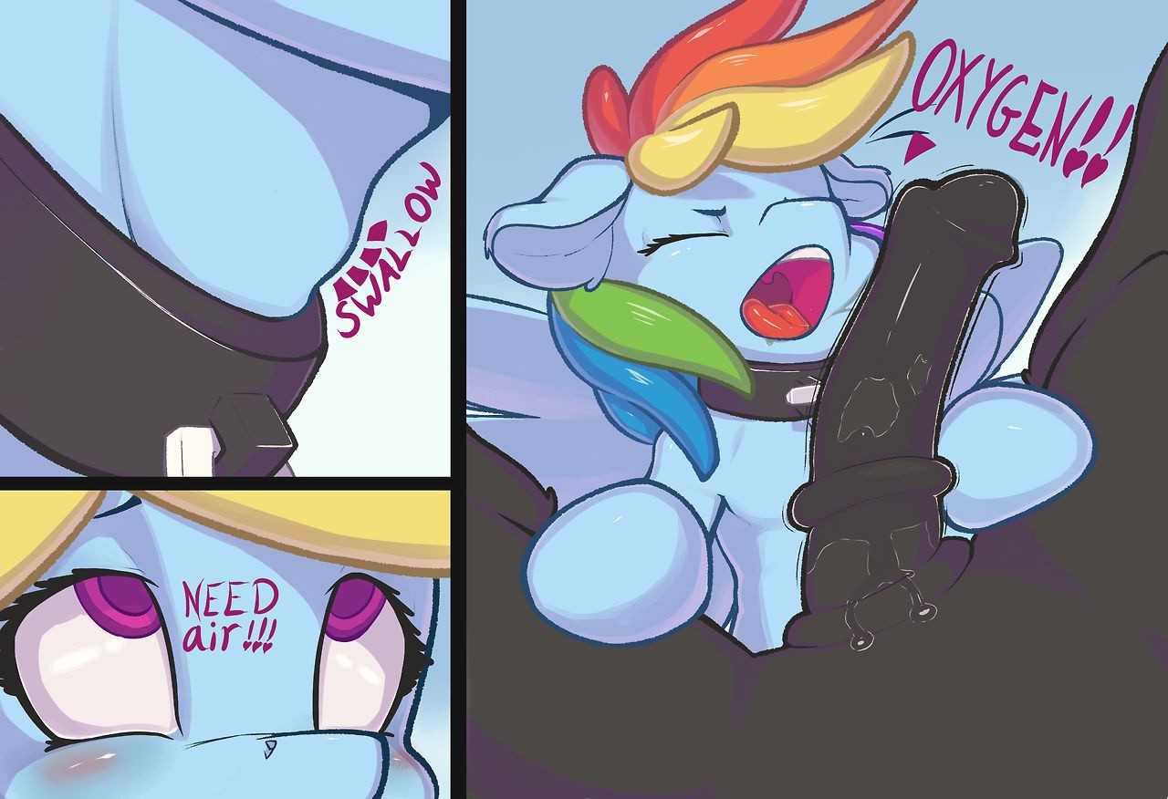 Rainbow Dash Blowjob porn comic picture 5