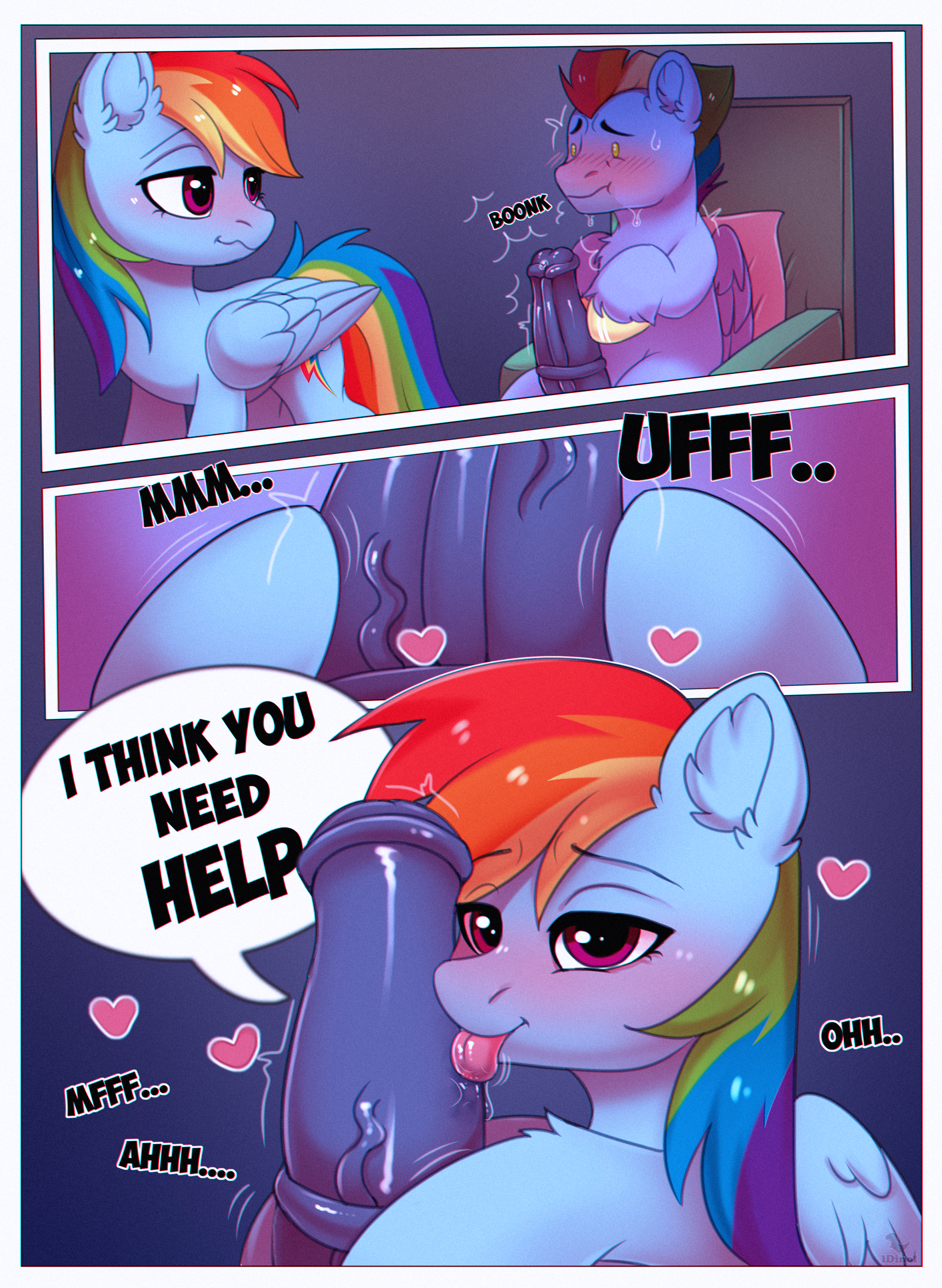 Rainbow Dash's Adventures porn comic picture 2