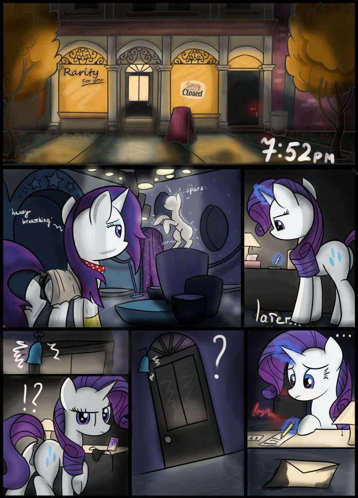 Rarity's Car porn comic picture 1