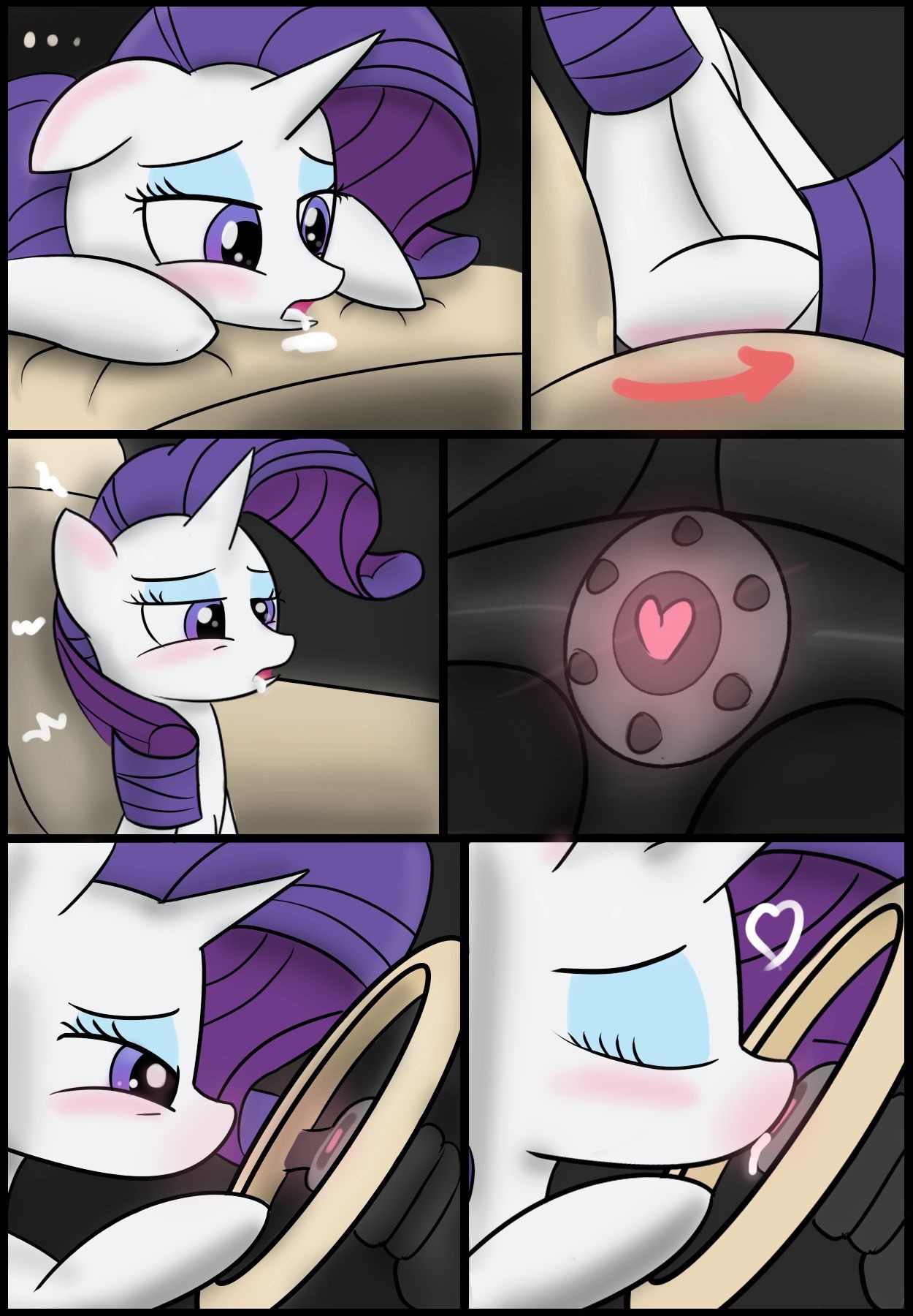 Rarity's Car porn comic picture 11