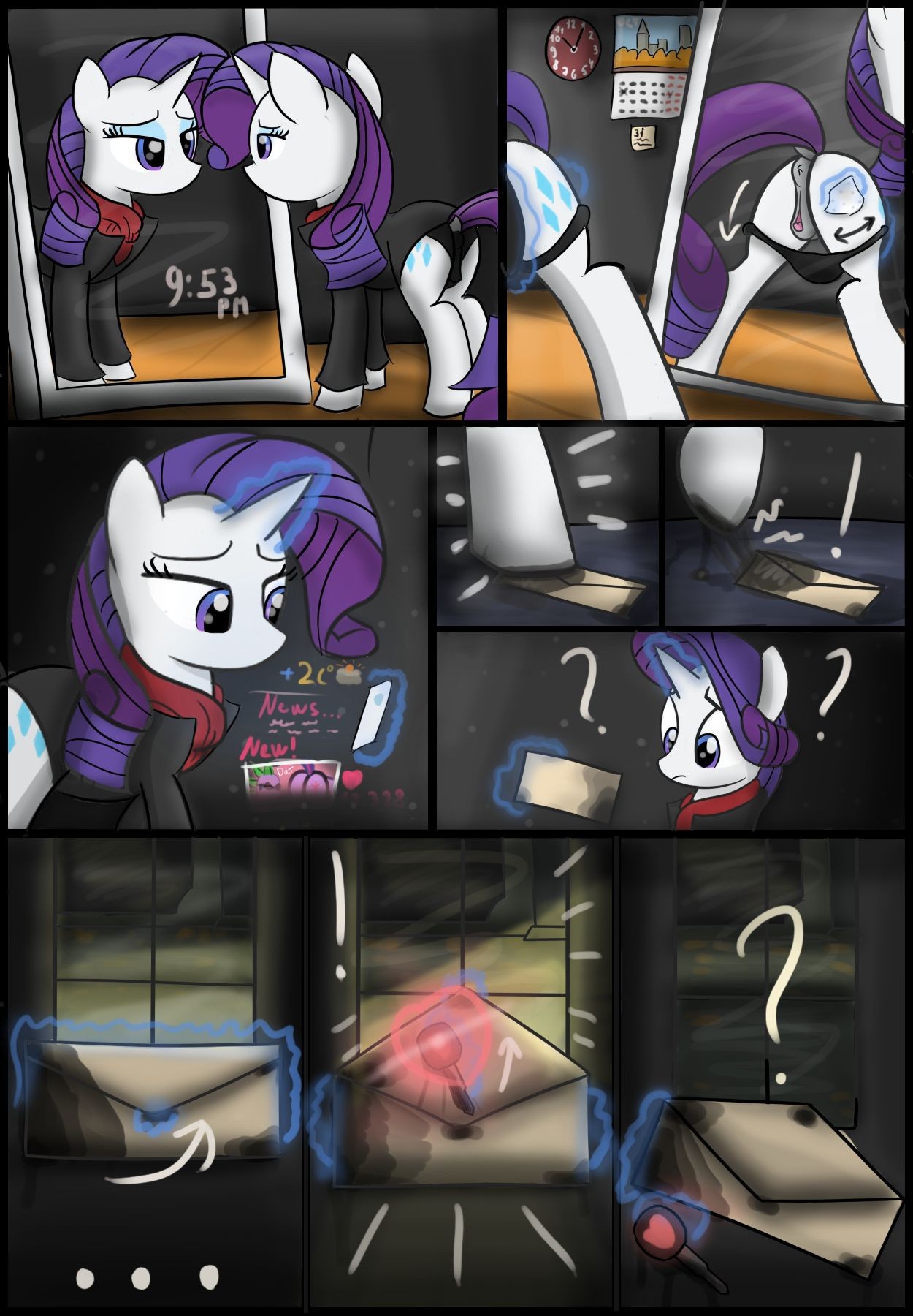 Rarity's Car porn comic picture 2