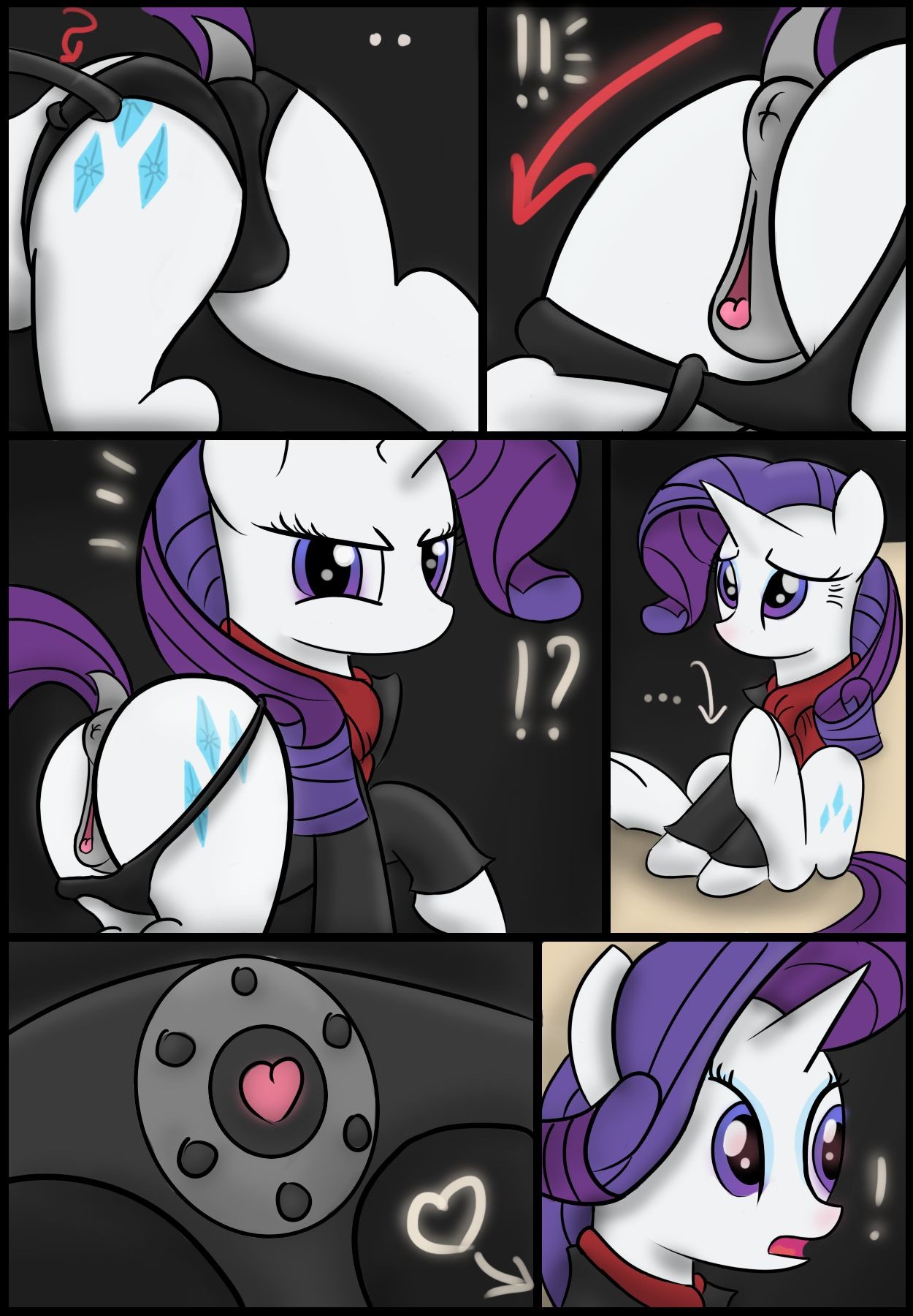 Rarity's Car porn comic picture 4