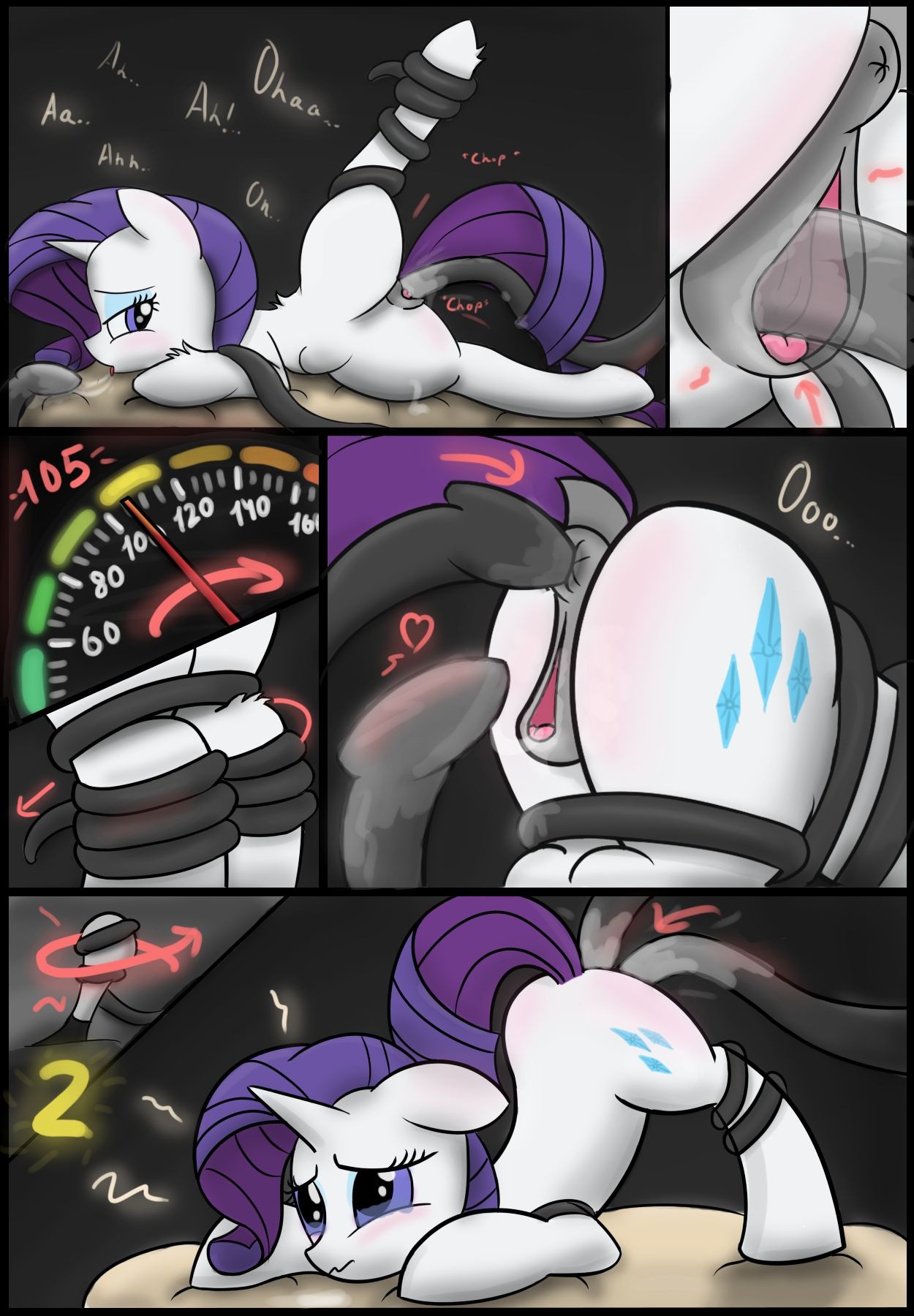 Rarity's Car porn comic picture 7