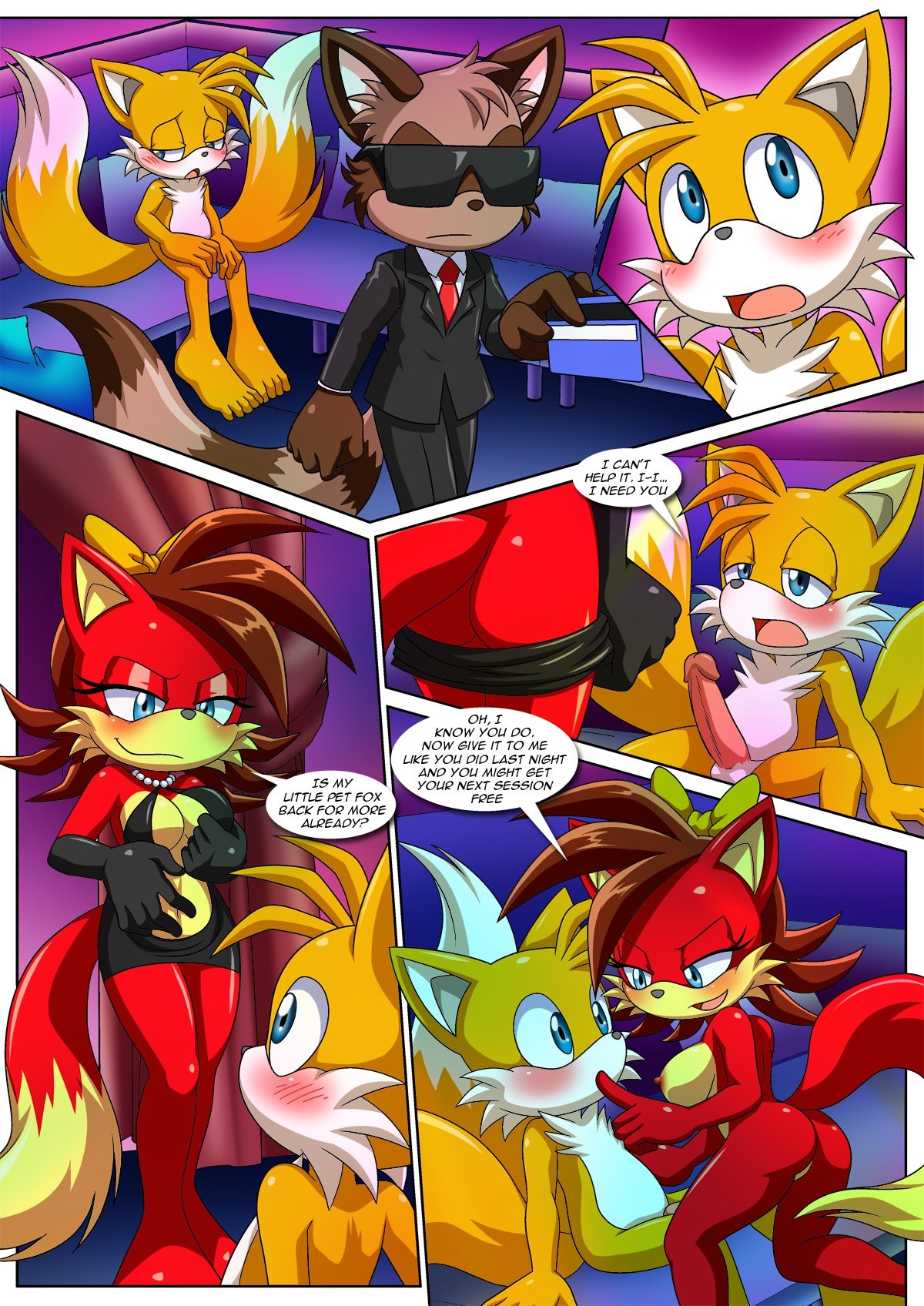 Red Fox District porn comic picture 2