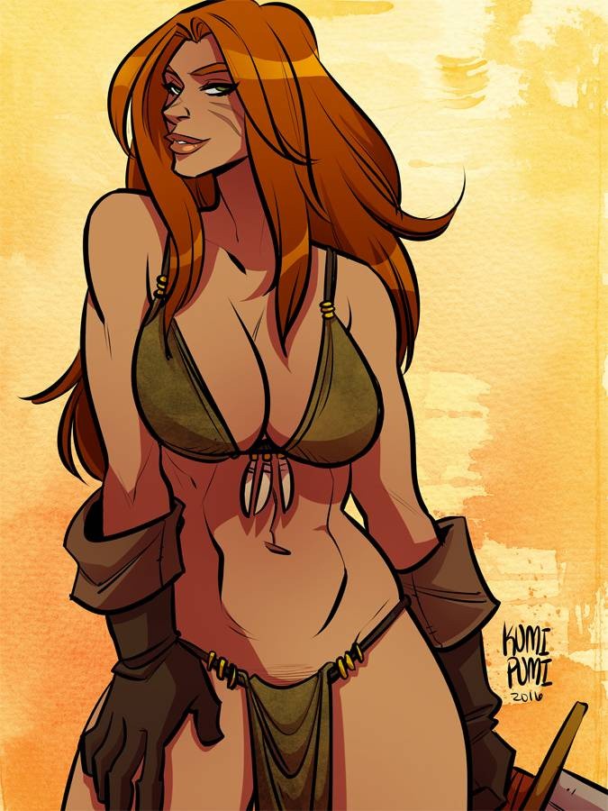 Rowena the Barbarian porn comic picture 1