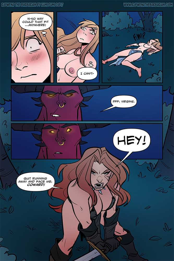 Rowena the Barbarian porn comic picture 19