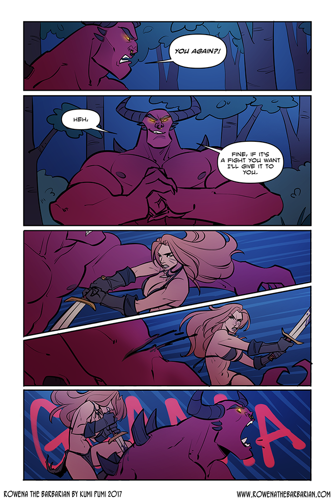 Rowena the Barbarian porn comic picture 20