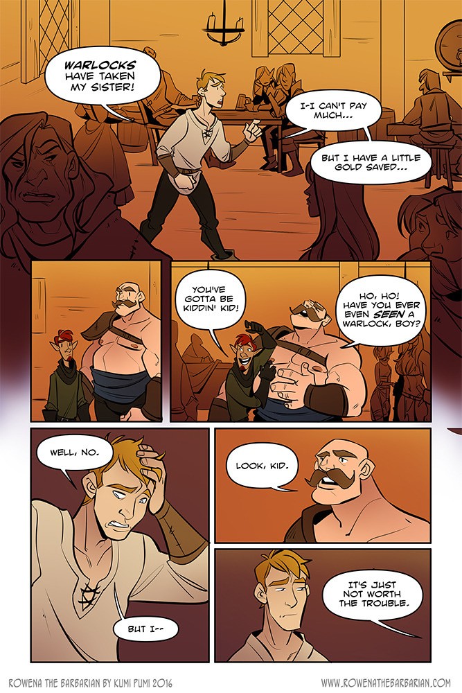 Rowena the Barbarian porn comic picture 8