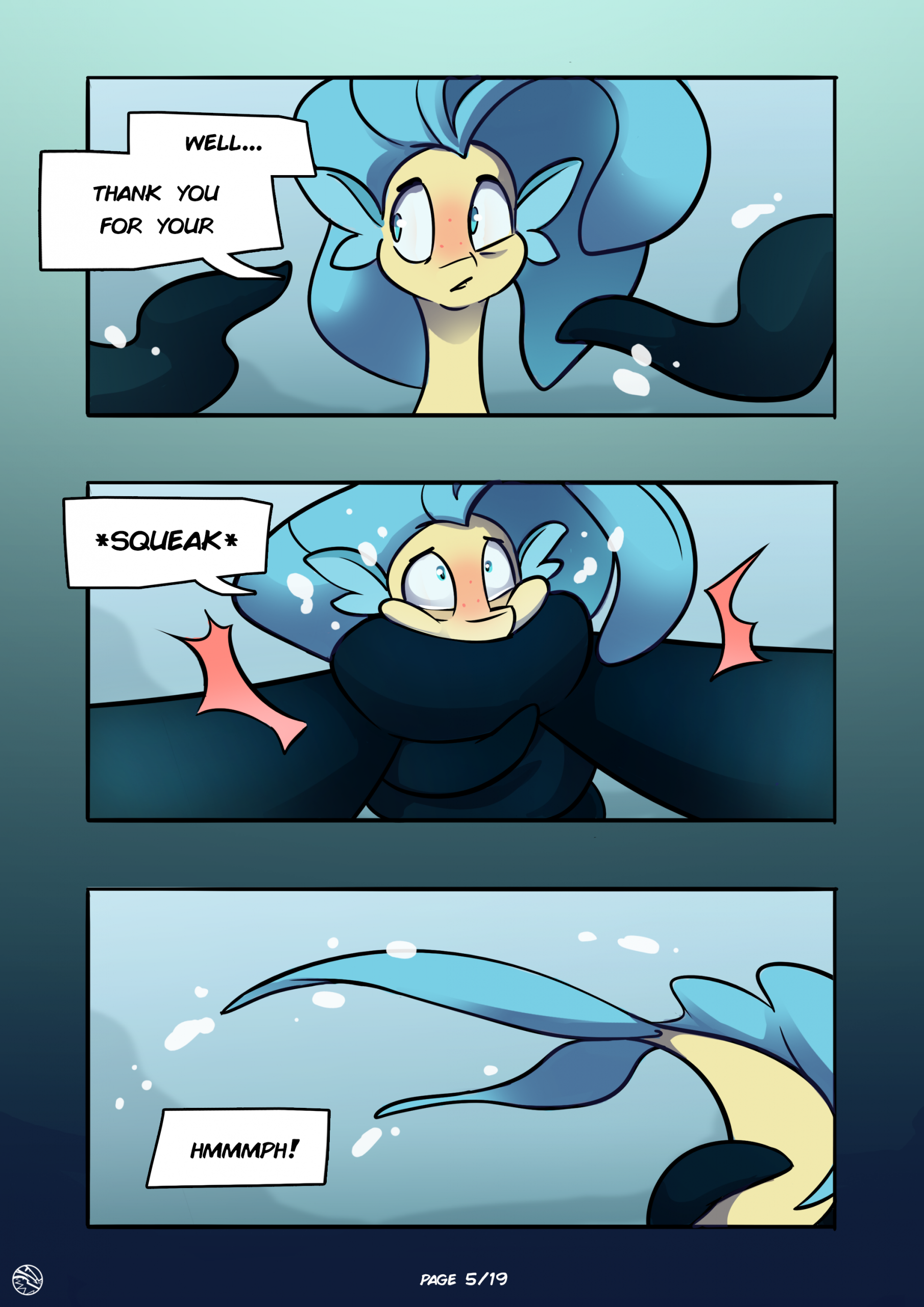 Sea shells porn comic picture 5