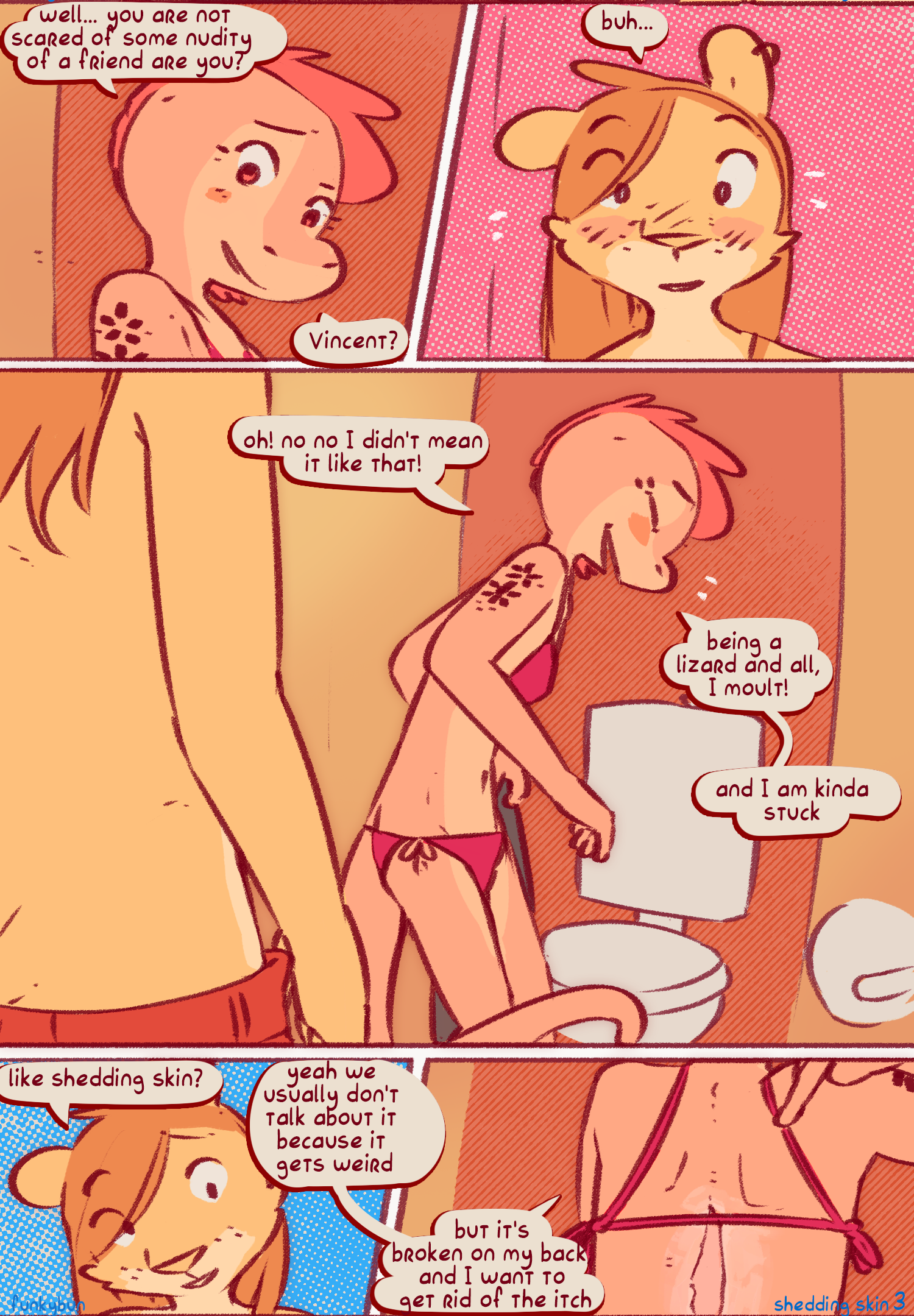 Shedding Skin porn comic picture 3