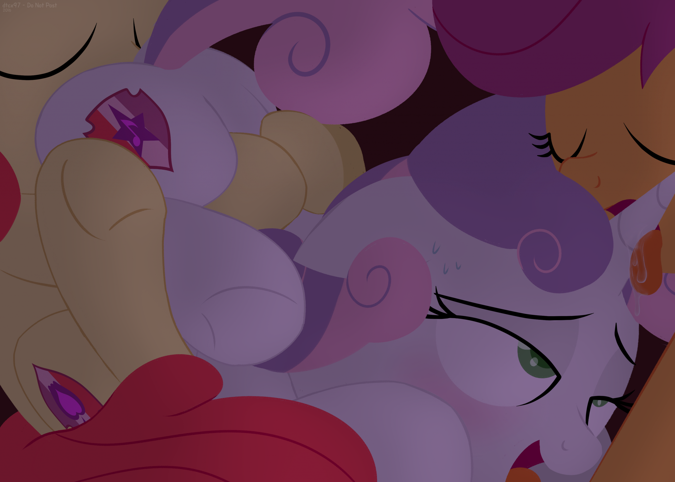 Sleepless Nights - MLP porn comic picture 11