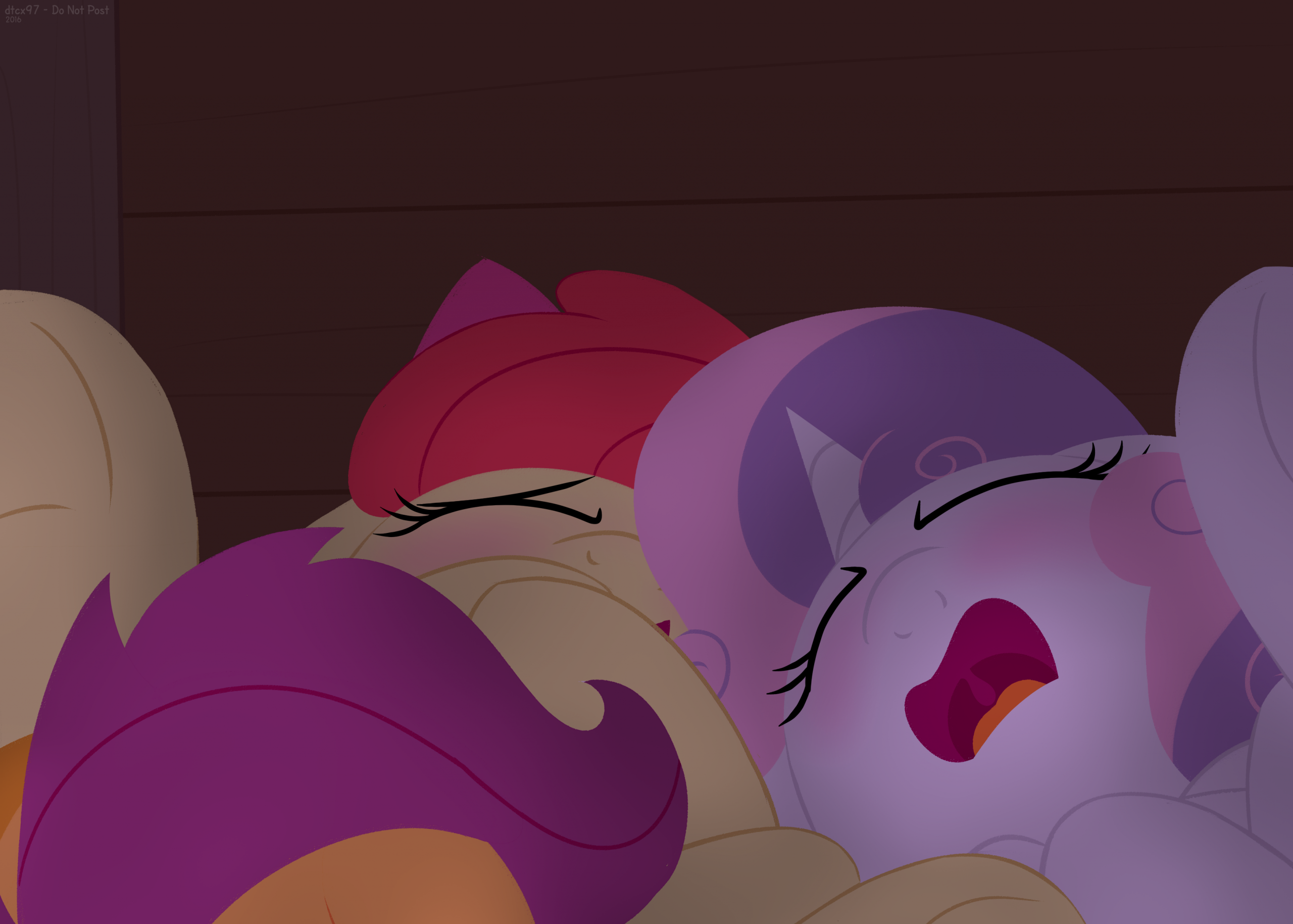 Sleepless Nights - MLP porn comic picture 5