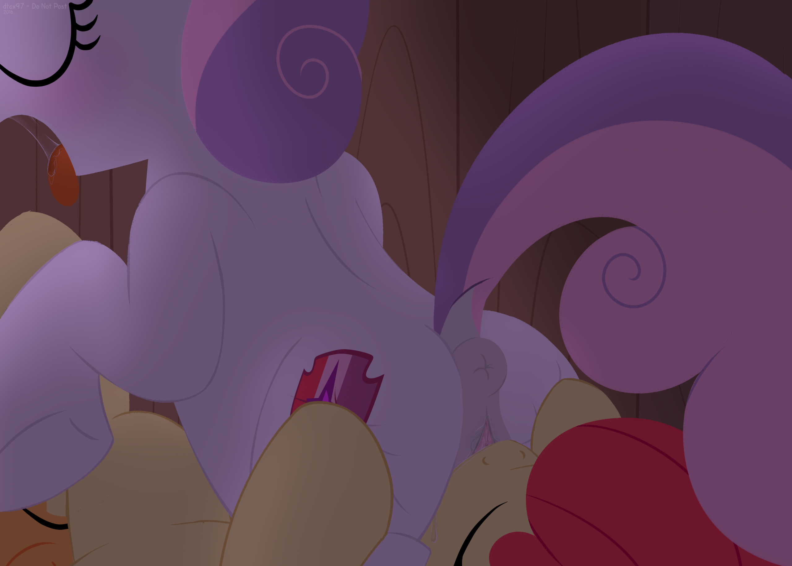 Sleepless Nights - MLP porn comic picture 8