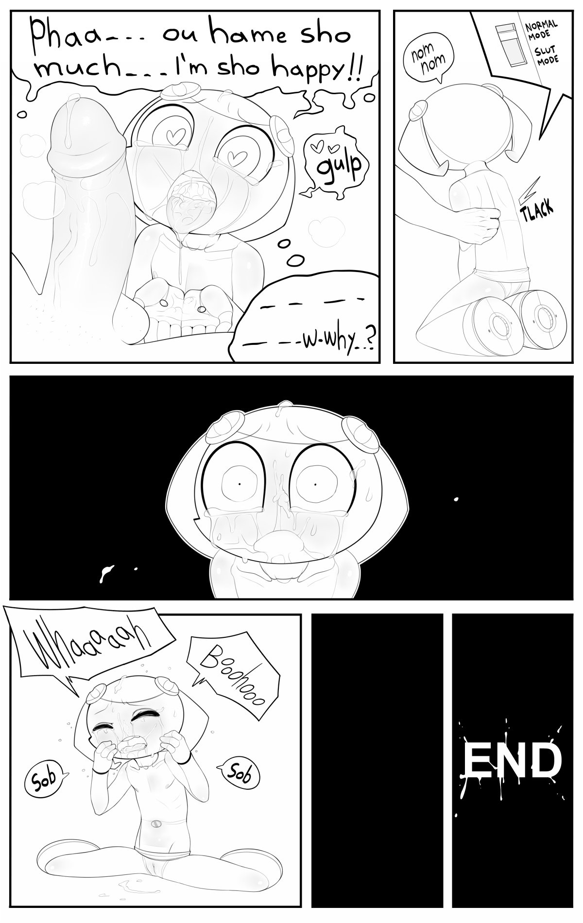 Slut Mode XJ9 porn comic picture 5