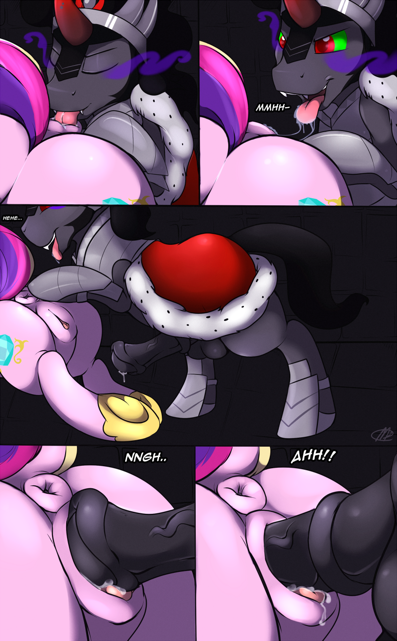 Sombra Rapes Princess Cadance porn comic picture 3